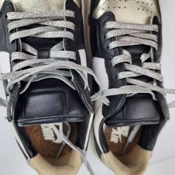 Nike Air Jordan 1 Elevate Low Metallic Silver Toe DQ8561-001 Women's Size 8 - Picture 11 of 16